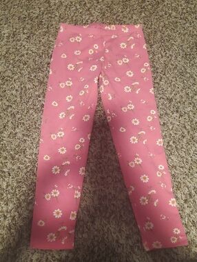 Old Navy Pink Floral Girls' Leggings
